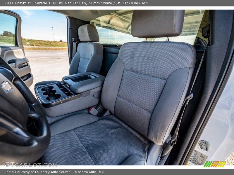 Summit White / Jet Black/Dark Ash 2014 Chevrolet Silverado 1500 WT Regular Cab