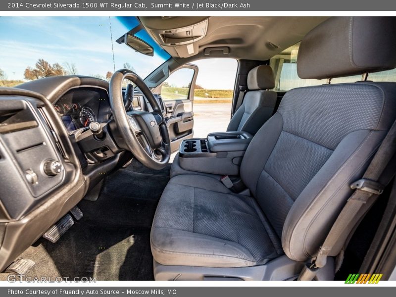 Summit White / Jet Black/Dark Ash 2014 Chevrolet Silverado 1500 WT Regular Cab