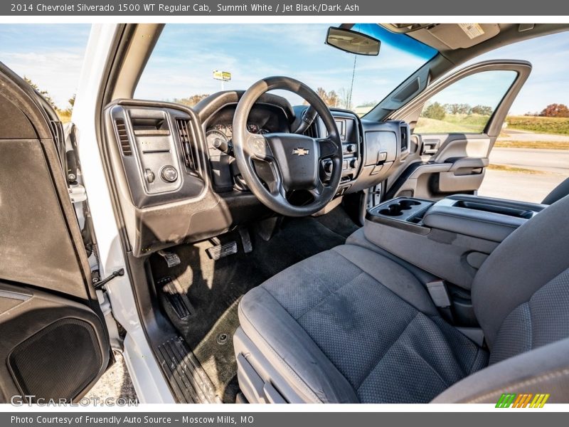 Summit White / Jet Black/Dark Ash 2014 Chevrolet Silverado 1500 WT Regular Cab