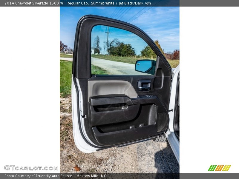 Summit White / Jet Black/Dark Ash 2014 Chevrolet Silverado 1500 WT Regular Cab