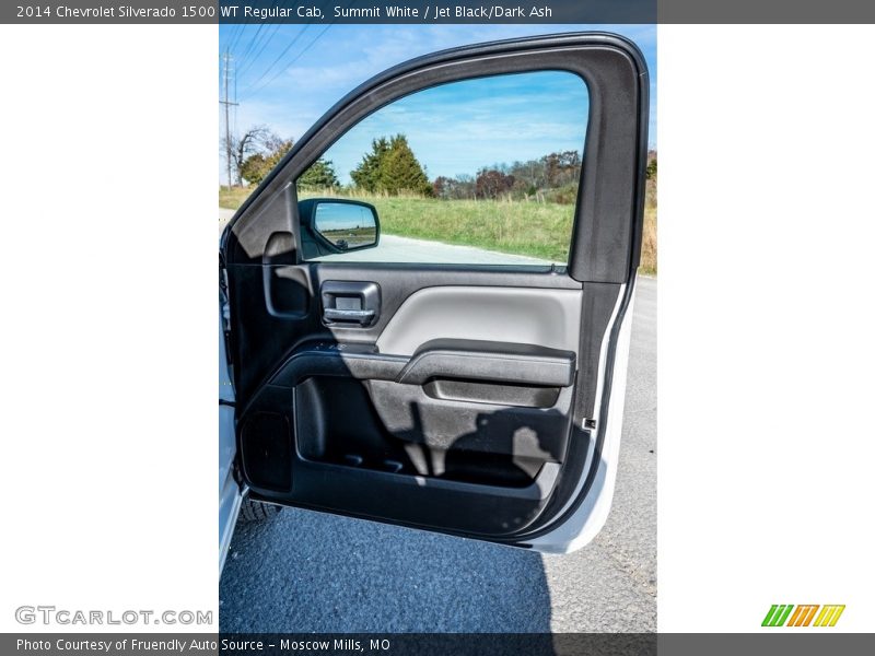 Summit White / Jet Black/Dark Ash 2014 Chevrolet Silverado 1500 WT Regular Cab
