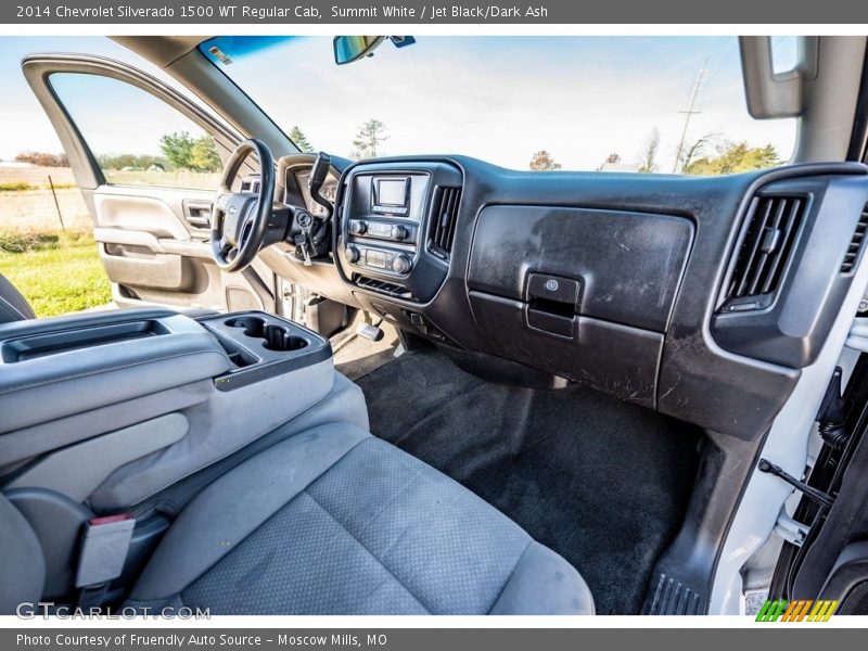 Summit White / Jet Black/Dark Ash 2014 Chevrolet Silverado 1500 WT Regular Cab