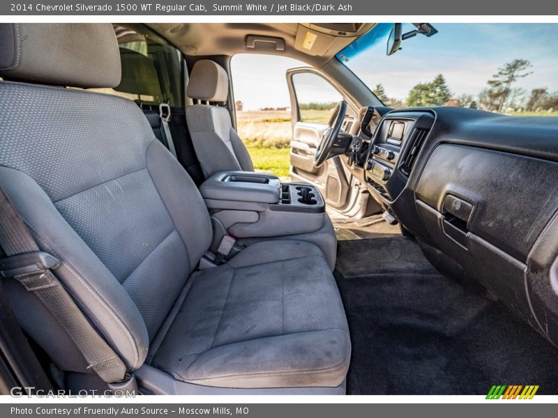 Summit White / Jet Black/Dark Ash 2014 Chevrolet Silverado 1500 WT Regular Cab