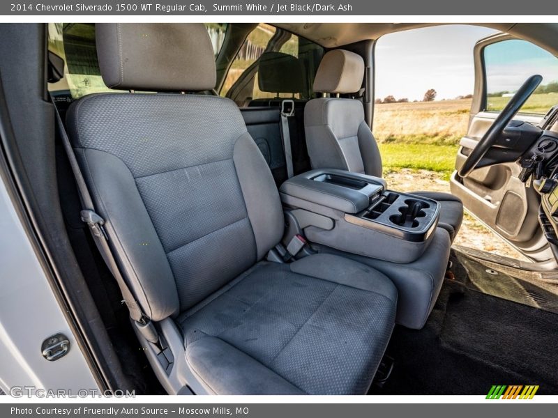 Summit White / Jet Black/Dark Ash 2014 Chevrolet Silverado 1500 WT Regular Cab