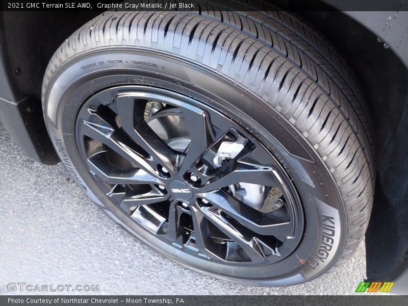 Graphite Gray Metallic / Jet Black 2021 GMC Terrain SLE AWD