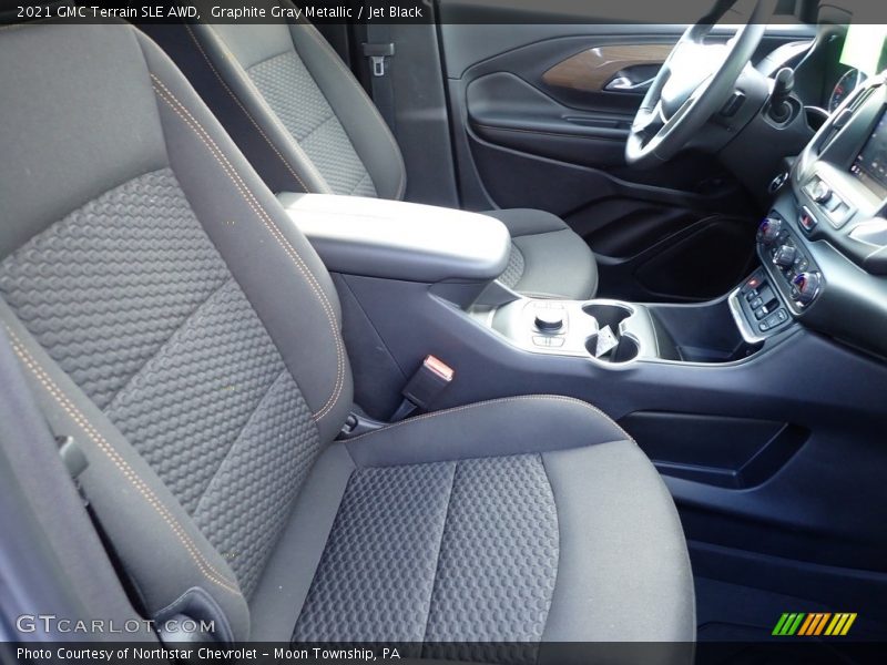 Graphite Gray Metallic / Jet Black 2021 GMC Terrain SLE AWD