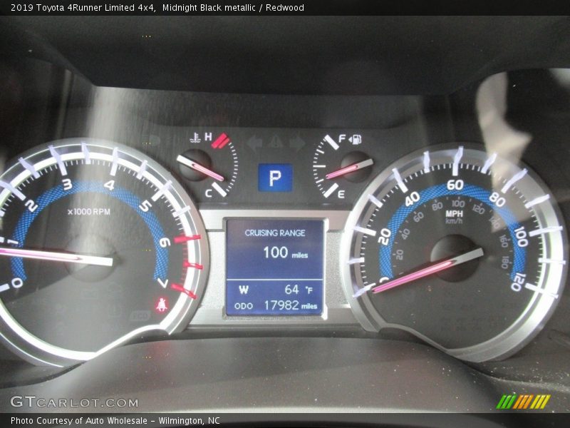 Midnight Black metallic / Redwood 2019 Toyota 4Runner Limited 4x4