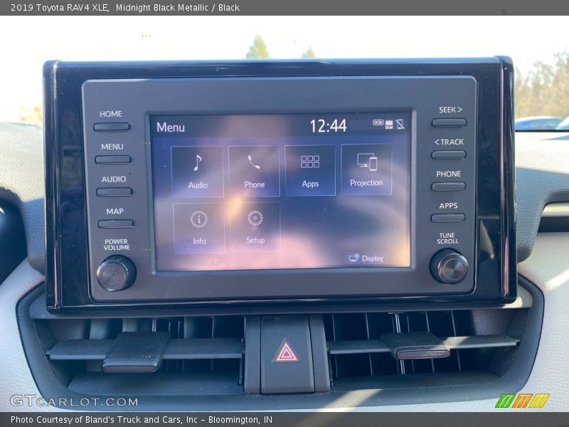 Midnight Black Metallic / Black 2019 Toyota RAV4 XLE