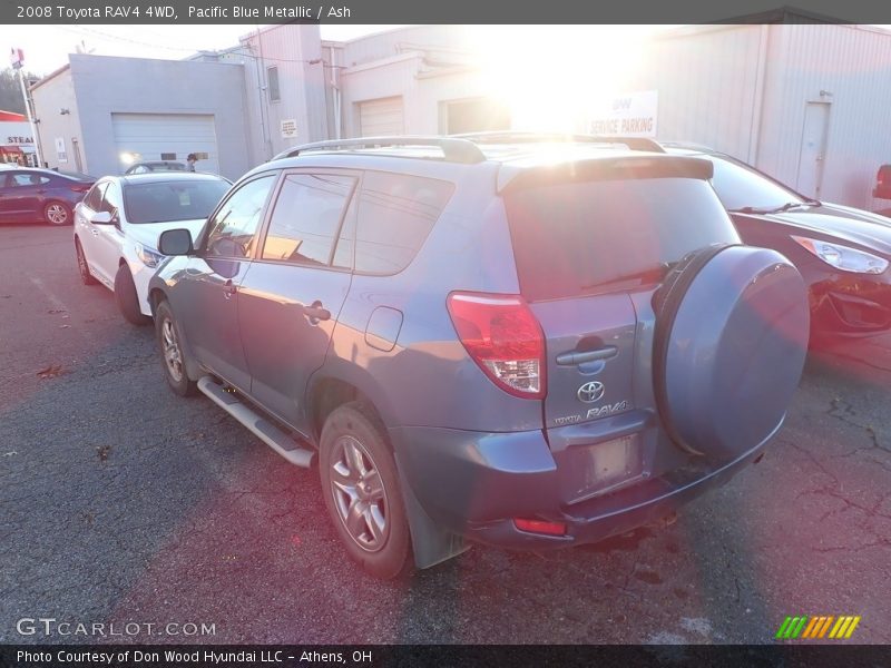 Pacific Blue Metallic / Ash 2008 Toyota RAV4 4WD