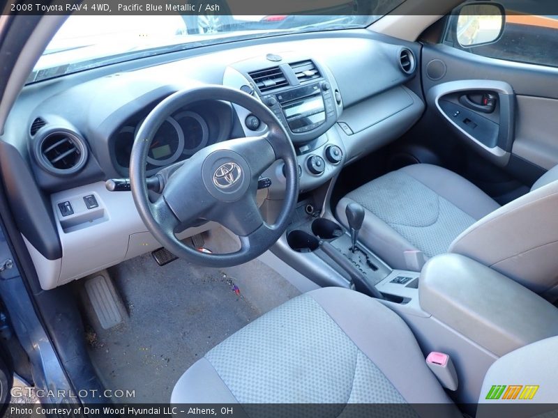 Pacific Blue Metallic / Ash 2008 Toyota RAV4 4WD