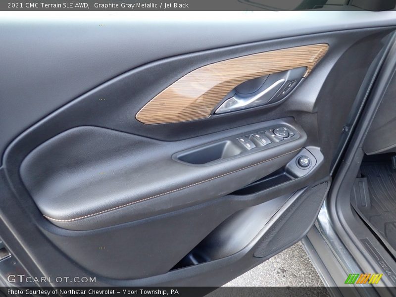Graphite Gray Metallic / Jet Black 2021 GMC Terrain SLE AWD