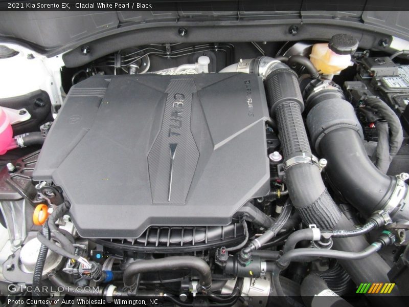 Glacial White Pearl / Black 2021 Kia Sorento EX