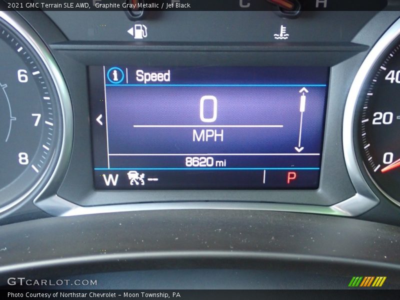 Graphite Gray Metallic / Jet Black 2021 GMC Terrain SLE AWD