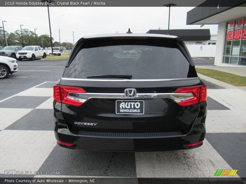 Crystal Black Pearl / Mocha 2019 Honda Odyssey EX-L