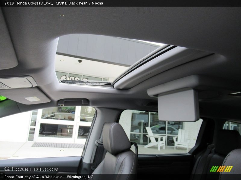 Crystal Black Pearl / Mocha 2019 Honda Odyssey EX-L