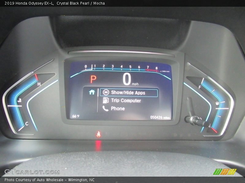 Crystal Black Pearl / Mocha 2019 Honda Odyssey EX-L