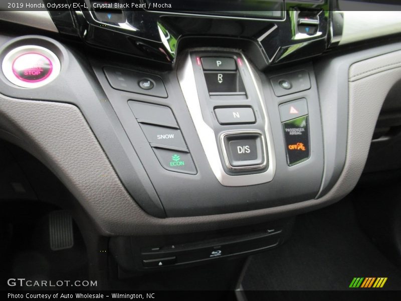 Crystal Black Pearl / Mocha 2019 Honda Odyssey EX-L