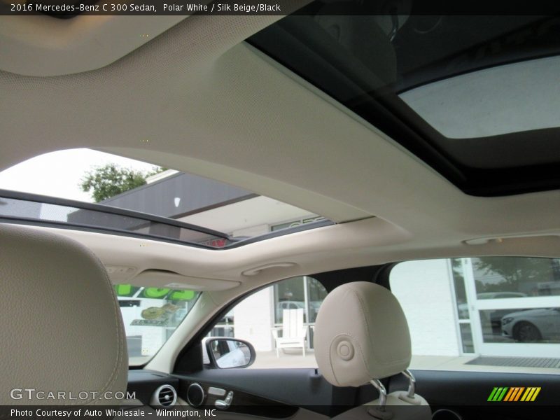 Sunroof of 2016 C 300 Sedan