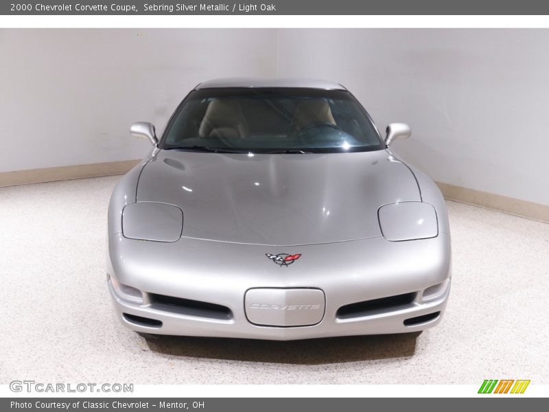 Sebring Silver Metallic / Light Oak 2000 Chevrolet Corvette Coupe