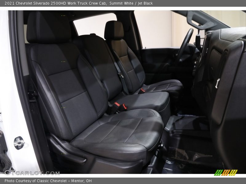 Summit White / Jet Black 2021 Chevrolet Silverado 2500HD Work Truck Crew Cab