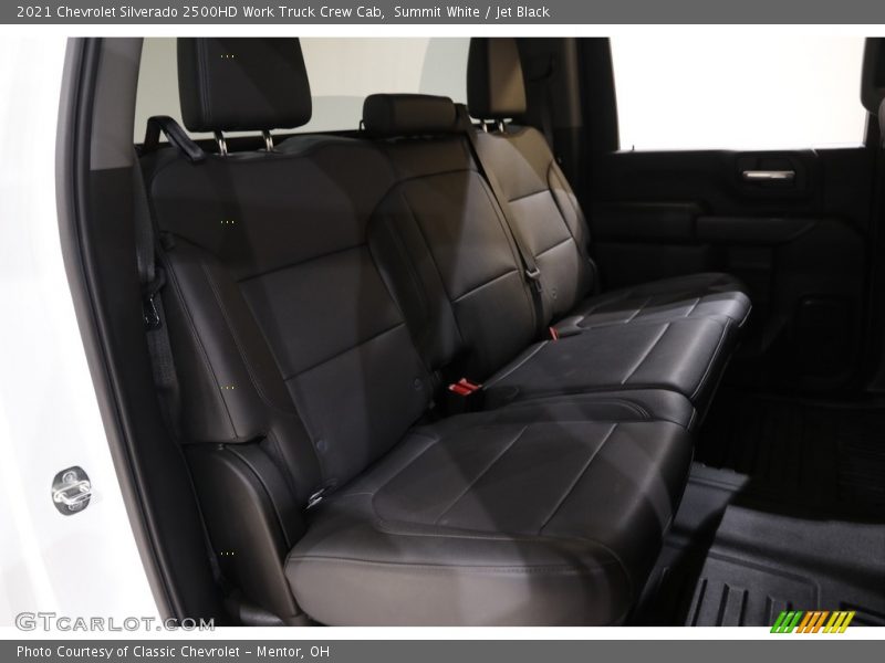 Summit White / Jet Black 2021 Chevrolet Silverado 2500HD Work Truck Crew Cab