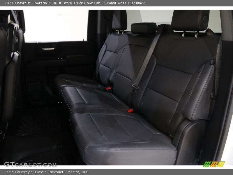 Summit White / Jet Black 2021 Chevrolet Silverado 2500HD Work Truck Crew Cab