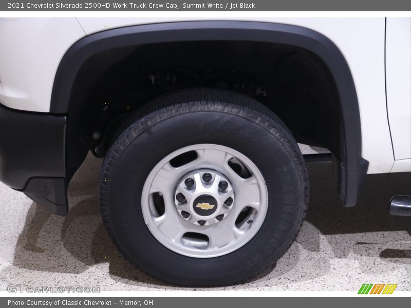 Summit White / Jet Black 2021 Chevrolet Silverado 2500HD Work Truck Crew Cab