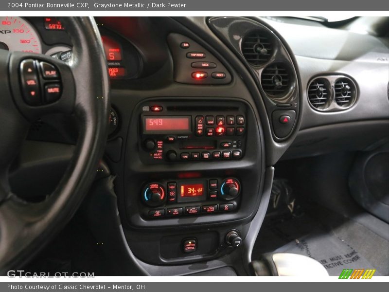 Graystone Metallic / Dark Pewter 2004 Pontiac Bonneville GXP