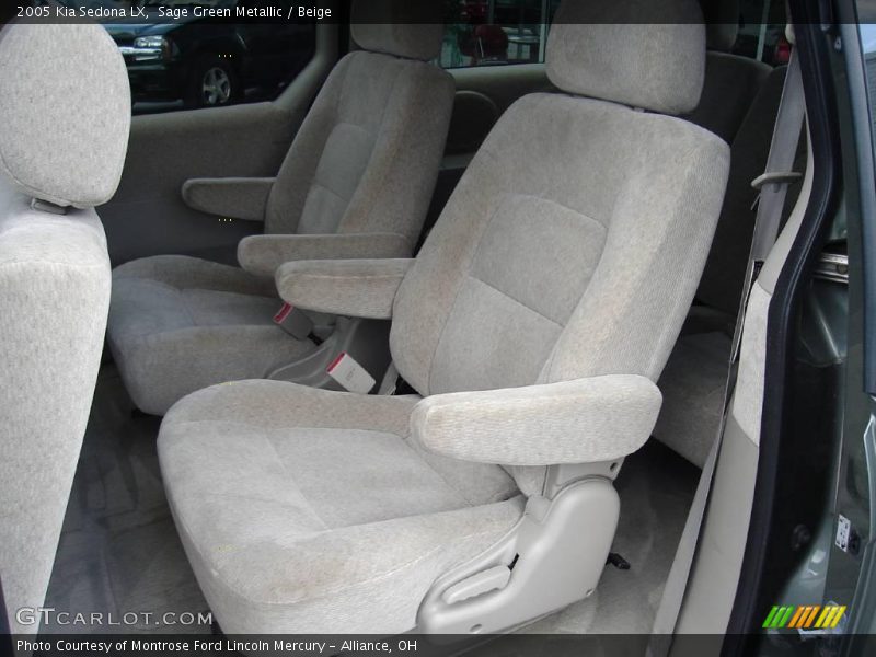 Sage Green Metallic / Beige 2005 Kia Sedona LX
