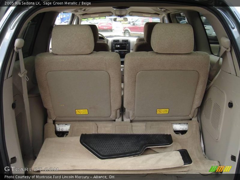 Sage Green Metallic / Beige 2005 Kia Sedona LX