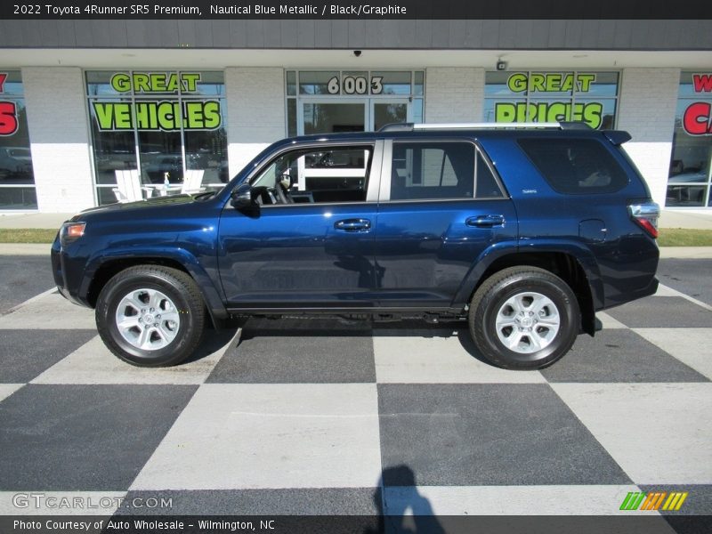 Nautical Blue Metallic / Black/Graphite 2022 Toyota 4Runner SR5 Premium