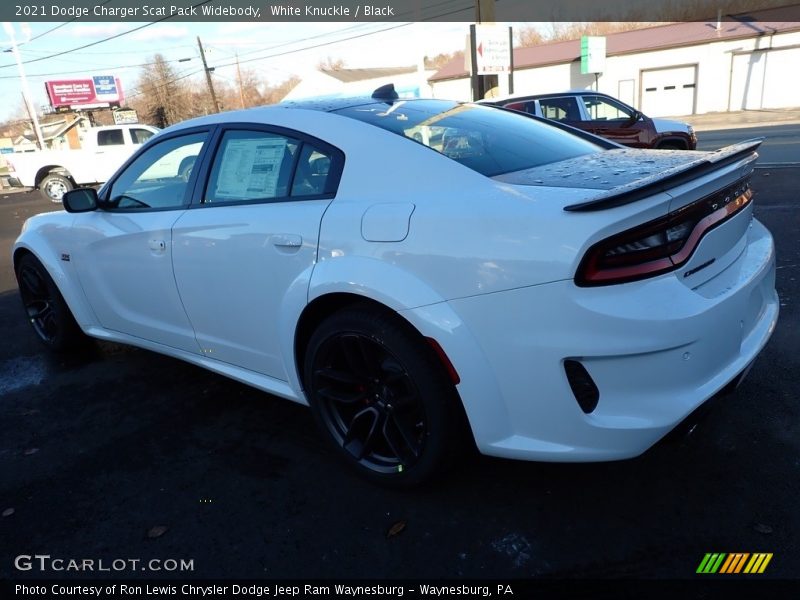 White Knuckle / Black 2021 Dodge Charger Scat Pack Widebody