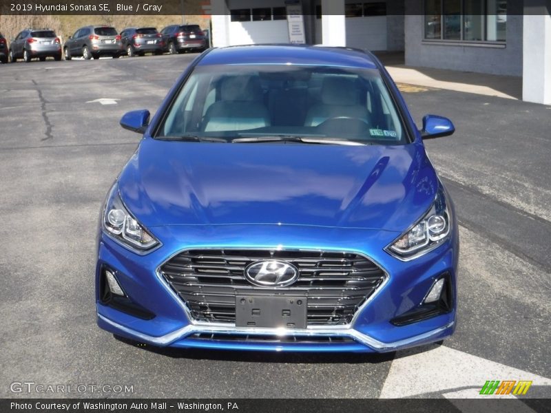 Blue / Gray 2019 Hyundai Sonata SE