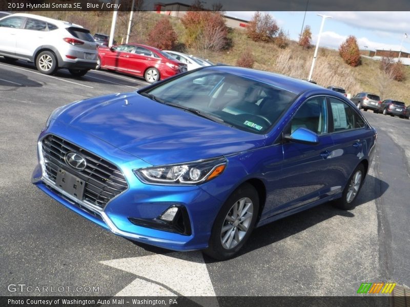 Blue / Gray 2019 Hyundai Sonata SE