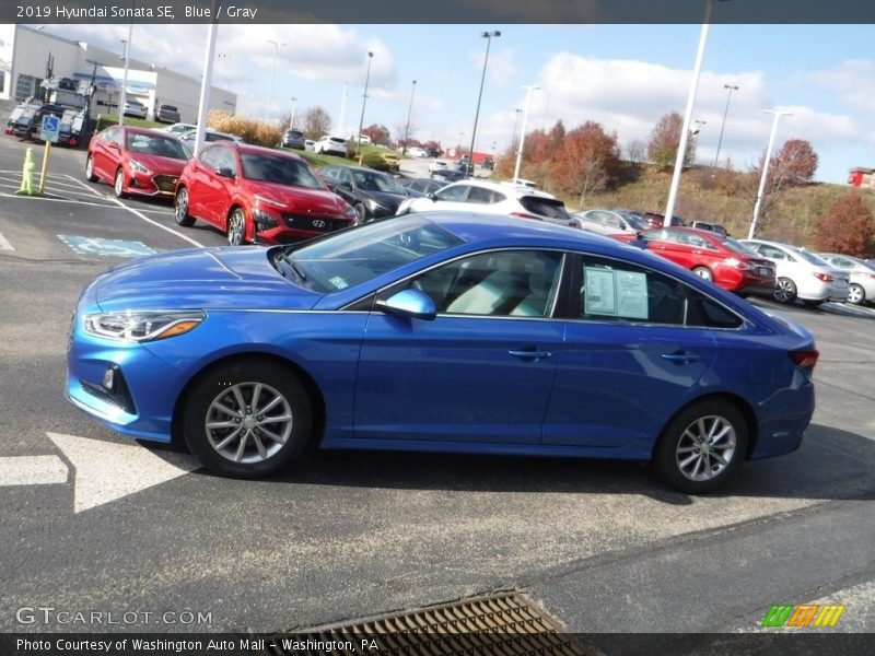 Blue / Gray 2019 Hyundai Sonata SE