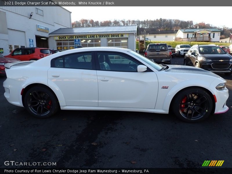 White Knuckle / Black 2021 Dodge Charger Scat Pack Widebody