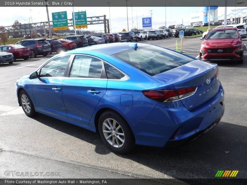 Blue / Gray 2019 Hyundai Sonata SE