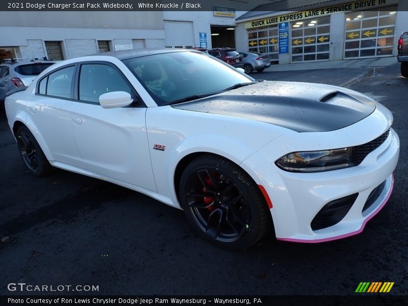 White Knuckle / Black 2021 Dodge Charger Scat Pack Widebody
