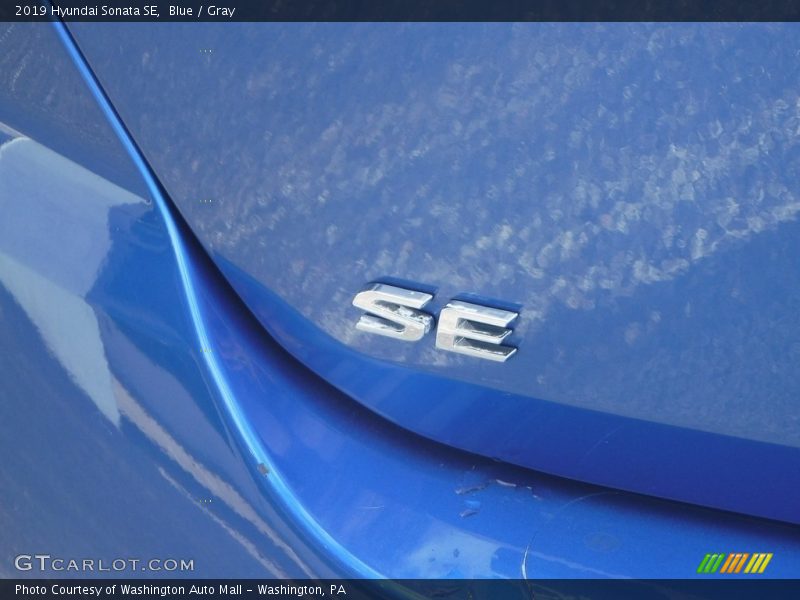 Blue / Gray 2019 Hyundai Sonata SE