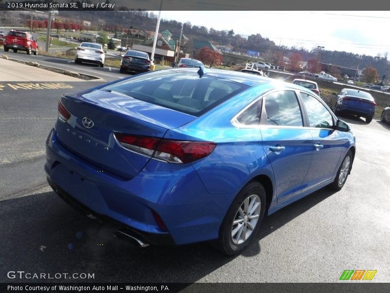 Blue / Gray 2019 Hyundai Sonata SE