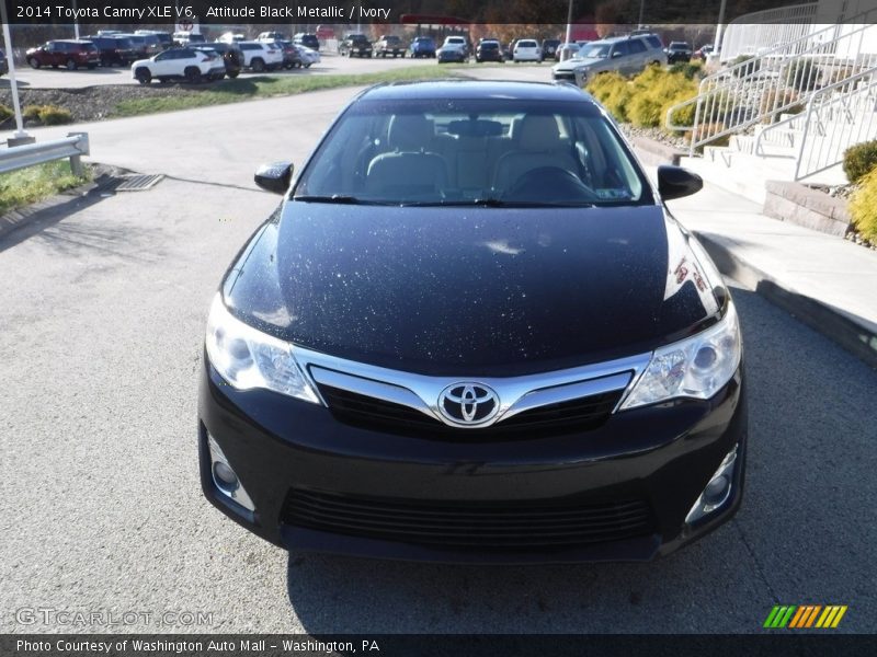 Attitude Black Metallic / Ivory 2014 Toyota Camry XLE V6