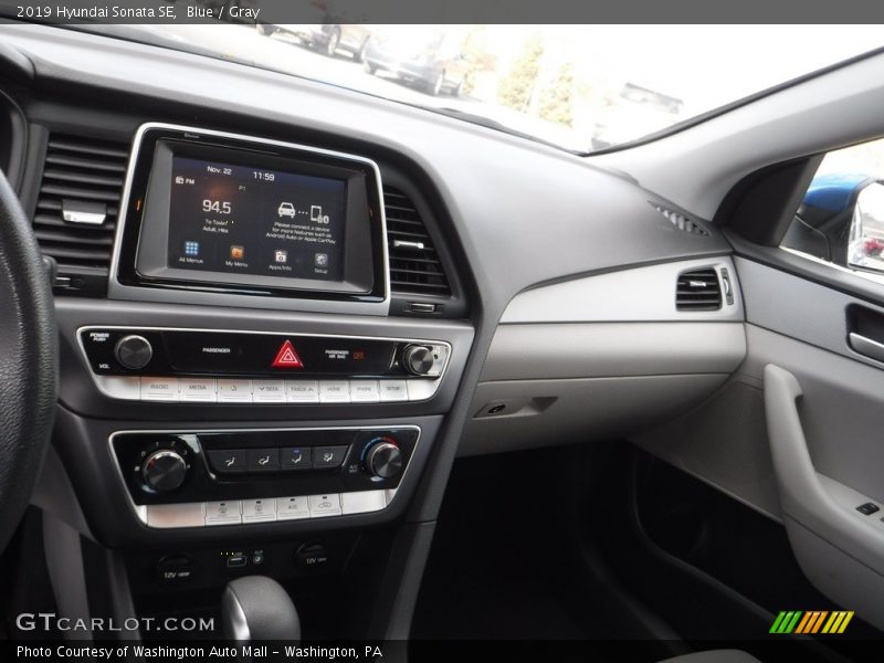 Blue / Gray 2019 Hyundai Sonata SE