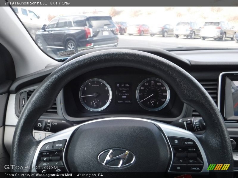 Blue / Gray 2019 Hyundai Sonata SE