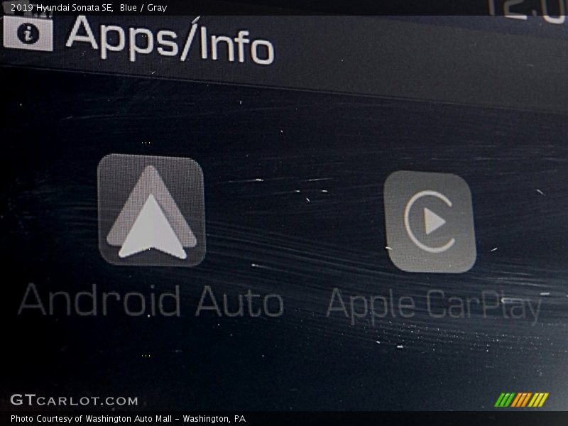 Blue / Gray 2019 Hyundai Sonata SE