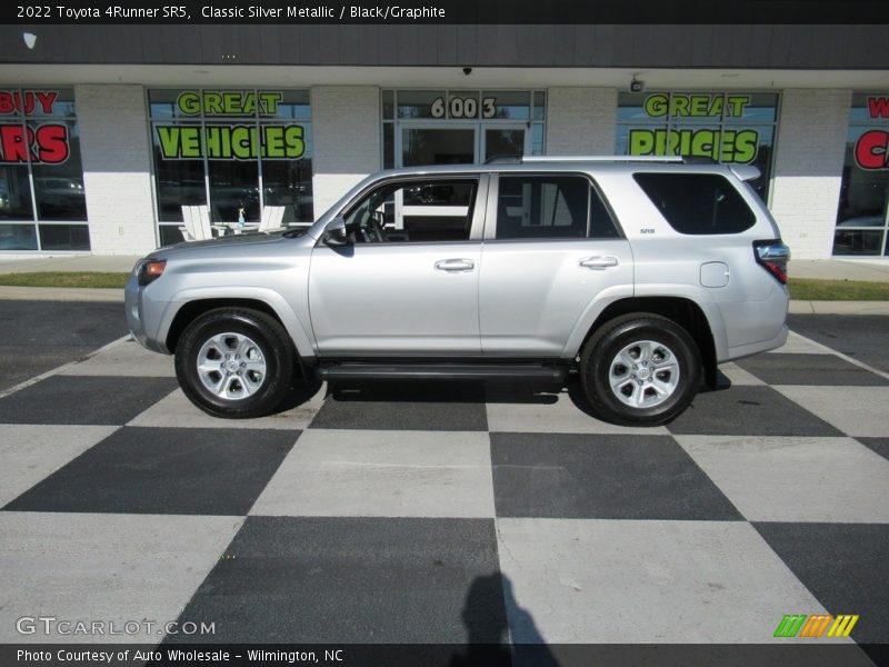 Classic Silver Metallic / Black/Graphite 2022 Toyota 4Runner SR5