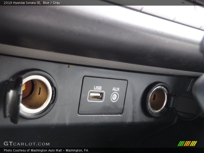Blue / Gray 2019 Hyundai Sonata SE