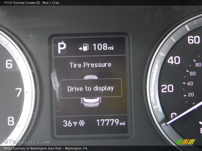 Blue / Gray 2019 Hyundai Sonata SE