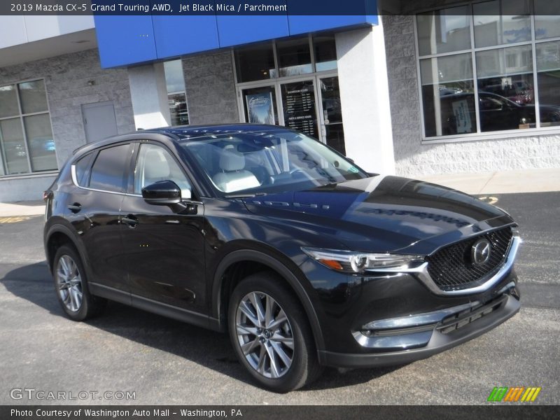 Jet Black Mica / Parchment 2019 Mazda CX-5 Grand Touring AWD