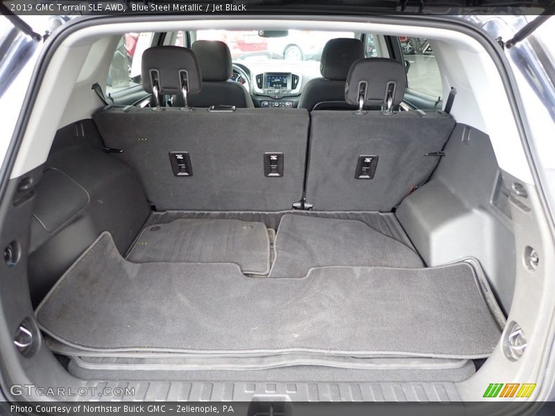 Blue Steel Metallic / Jet Black 2019 GMC Terrain SLE AWD