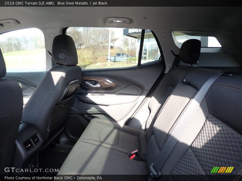 Blue Steel Metallic / Jet Black 2019 GMC Terrain SLE AWD